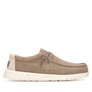 NEW XTI men's comfort boat shoes in taupe